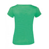 SOL'S Women's Heather Green Mixed T-Shirt