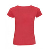 SOL'S Women's Heather Red Mixed T-Shirt