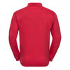 Russell Men's Classic Red Heavy Duty Collar Sweatshirt