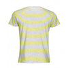 SOL'S Men's Ash/Lemon Miles Stripe T-Shirt