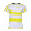 SOL'S Youth Ash/Lemon Miles Stripe T-Shirt