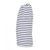 SOL'S Youth White/Navy Miles Stripe T-Shirt