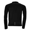 SOL'S Men's Black Berlin Long Sleeve Zip Neck Running Top