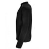 SOL'S Men's Black Berlin Long Sleeve Zip Neck Running Top