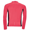 SOL'S Men's Neon Coral Berlin Long Sleeve Zip Neck Running Top