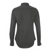 SOL'S Women's Dark Grey/White Becker Polka Dot Long Sleeve Poplin Shirt