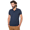 SOL'S Men's Heather Denim Phoenix Pique Polo Shirt