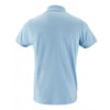 SOL'S Men's Sky Blue Phoenix Pique Polo Shirt