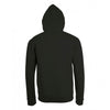 SOL'S Men's Black Stone Zip Hooded Sweatshirt