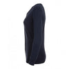 SOL'S Women's French Navy Griffin Round Neck Cardigan