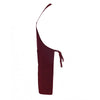 SOL'S Burgundy Gramercy Bib Apron