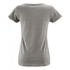 SOL'S Women's Grey Marl Milo Organic T-Shirt
