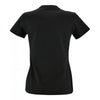 SOL'S Women's Deep Black Imperial Fit T-Shirt