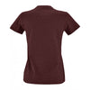 SOL'S Women's Heather Oxblood Imperial Fit T-Shirt