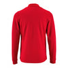 SOL'S Men's Red Perfect Long Sleeve Pique Polo Shirt