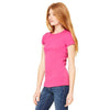 Bella + Canvas Women's Berry Stretch Rib Short-Sleeve T-Shirt