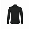SOL'S Women's Black Gordon Full Zip Cotton Acrylic Cardigan