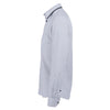 SOL'S Men's Opal Grey Baxter Long Sleeve Contrast Fitted Shirt