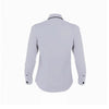 SOL'S Women's Opal Grey Baxter Long Sleeve Contrast Fitted Shirt