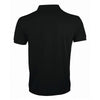 SOL'S Men's Black Prime Poly/Cotton Pique Polo Shirt