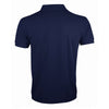 SOL'S Men's French Navy Prime Poly/Cotton Pique Polo Shirt