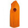 SOL'S Men's Orange Prime Poly/Cotton Pique Polo Shirt