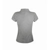 SOL'S Women's Grey Marl Prime Poly/Cotton Pique Polo Shirt