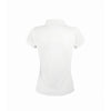 SOL'S Women's White Prime Poly/Cotton Pique Polo Shirt