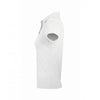 SOL'S Women's White Prime Poly/Cotton Pique Polo Shirt