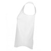 SOL'S Women's White Moka Tank Top