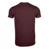 SOL'S Men's Heather Oxblood Imperial Fit T-Shirt