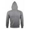 SOL'S Unisex Grey Marl Sherpa Hooded Jacket