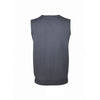 SOL'S Men's Grey Gentlemen Sleeveless Cotton Acrylic V Neck Sweater