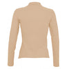 SOL'S Women's Sand Podium Long Sleeve Cotton Pique Polo Shirt