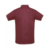 SOL'S Men's Burgundy Perfect Cotton Pique Polo Shirt