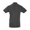 SOL'S Men's Charcoal Marl Perfect Cotton Pique Polo Shirt