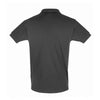 SOL'S Men's Dark Grey Perfect Cotton Pique Polo Shirt