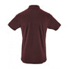 SOL'S Men's Heather Oxblood Perfect Cotton Pique Polo Shirt