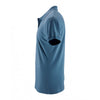 SOL'S Men's Slate Blue Perfect Cotton Pique Polo Shirt