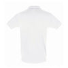SOL'S Men's White Perfect Cotton Pique Polo Shirt
