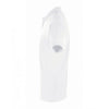 SOL'S Men's White Perfect Cotton Pique Polo Shirt