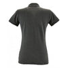 SOL'S Women's Charcoal Marl Perfect Cotton Pique Polo Shirt
