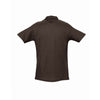 SOL'S Men's Chocolate Spring II Heavy Cotton Pique Polo Shirt