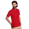 SOL'S Men's Red Spring II Heavy Cotton Pique Polo Shirt