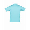 SOL'S Men's Atoll Blue Prescott Cotton Jersey Polo Shirt