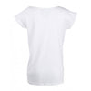 SOL'S Women's White Marylin Long T-Shirt