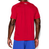 Under Armour Men's Red/White Tech Short Sleeve T-Shirt