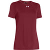 under-armour-women-cardinal-ss-tee
