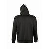 SOL'S Unisex Black Slam Hooded Sweatshirt