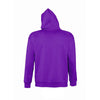 SOL'S Unisex Dark Purple Slam Hooded Sweatshirt